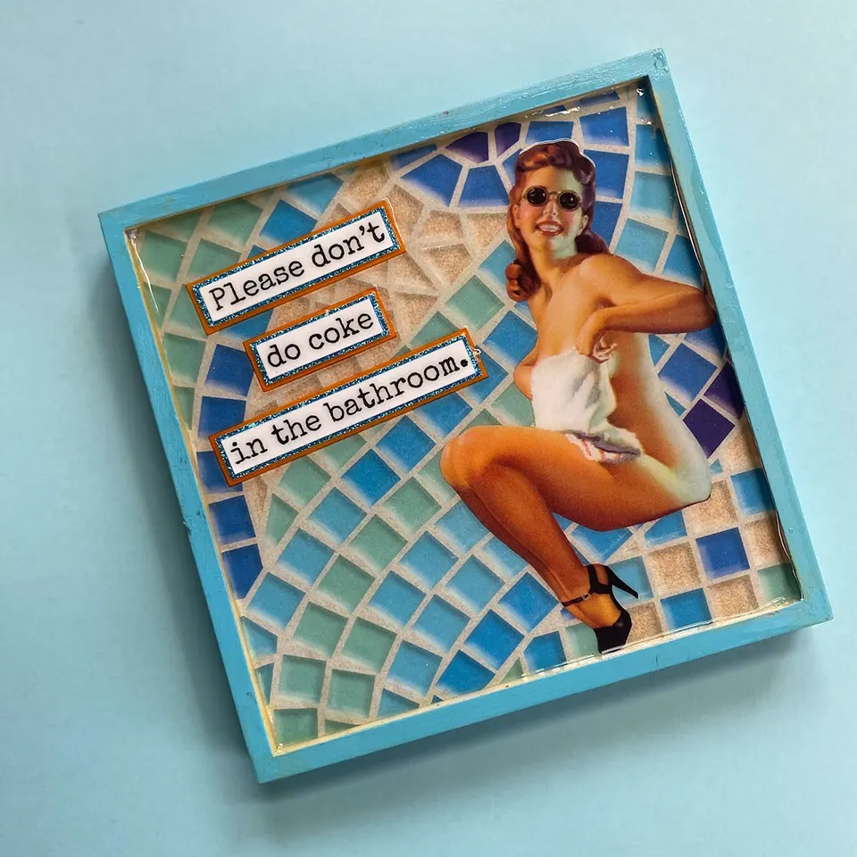 Coke In The Bathroom